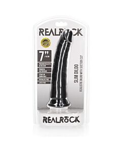 Realrock Realistischer Dildo mit Saugnapf 7"/18 cm