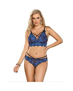 Es gibt keine direkte Übersetzung für den Begriff "Azul Cruzado Glamouroso" ins Deutsche.