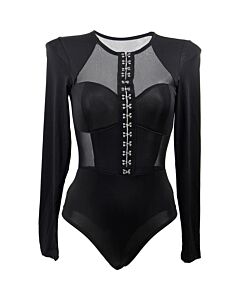 Body Mesh 3XL - Schwarze Verführung