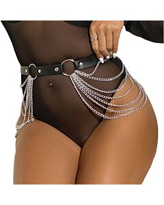 Gürtel Bondage Schwarz "Dunkle Begierde