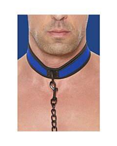 Halsband Neopren "Blau Pup