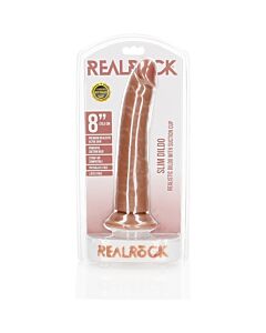 Realistischer Slim Dildo "Perfekte Saugnapf