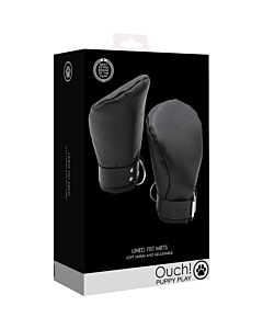 Welpengriff - Neoprenhandschuhe - Schwarz