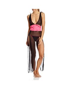 Verführerisches Schwarzes Nachthemd