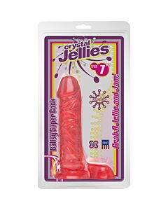 Ballsy Penis realstico basierend succin 20 cm rot