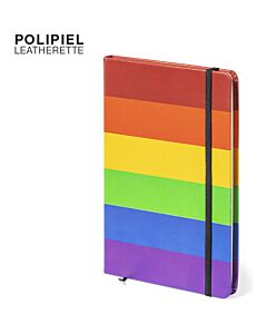 Regenbogen-Stolz Notizbuch