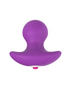 Lustknopf Lila - Vibrator-Plug