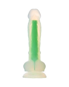 Dildo Leuchten Grün 17,5cm