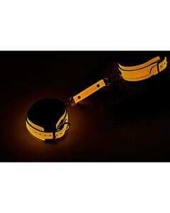 Leuchtende Orange Knöchel Handschellen