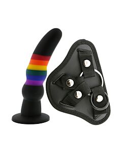 Regenbogen Strap-On Dildo