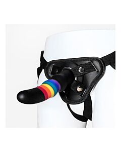 Regenbogen Strap-On Dildo