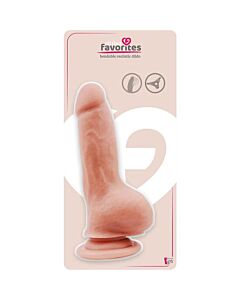 FlexiReal Dildo 18cm - Flexibler Genuss