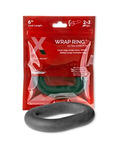 Schwarzer Ultra-Wrap-Ring