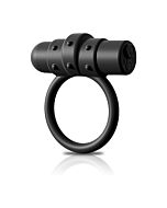 Vibrierender Silikon-C-Ring - schwarz