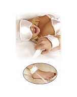 White satin Bondage Kit Fetisch