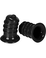 Länglicher Nippelsauger - schwarz