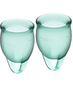 Satisfyer fühlen sich sicher Kit Copa Menstruation Transparente 15 + 20ml