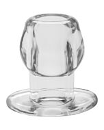 Perfekte Passform Arsch Tunnel Plug Silikon klar m