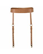 Labyrinth - Strapsgürtel braun