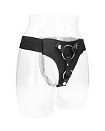 Doppelpenetrationsgurt - schwarz