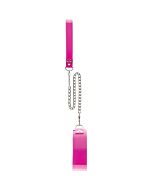 Bad Romance Halskette mit rosa Slave-Kette
