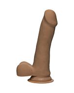 Ultraskyn schlanker Dildo 16,50 cm - Karamell