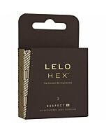 Lelo Hex Conservativos respektieren xl 3uds