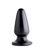 Gigantor xxxl konischer Butt Plug schwarz