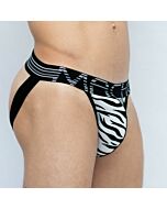 Männlich - mx131 Zebra Jockstrap Größe xl