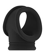 Nr.48 - Cockring mit Kugelriemen - schwarz