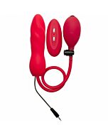 Ouch rot Silikon-Vibrator aufblasbaren Penis 14 cm