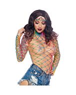 Hoher Body mit Tangahöschen