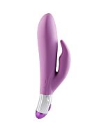 Schöne Stimmung Vibrator lila Hase mit Soft-Touch