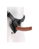 Umschnallgurt mit 7 Zoll Hahn - Bräune