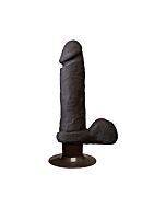 Die realistische Schwanz Vibrator UR3 realistische Penis mit 15 cm schwarz
