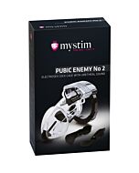 Keuschheitsgürtel Schamfeind Nr. 2 Hahnkäfig - transparent