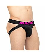Männlich - mx200f Jockstrap Fuchsia und Schwarz s