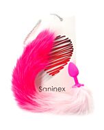 Saninex Sensation Schwanz Butt Plug Pink