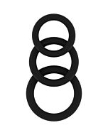 Sono n 25 schwarze Ringe Silikonpenis im September