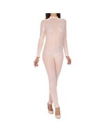 Weißer Strassoverall