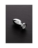 Jeweled Butt Plug Zirkon - klein