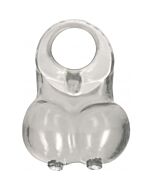 Sono Nr. 73 - Soft Squeeze Scrotum Ring - durchscheinend