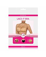 Byebra Lace-It BH Cup D in Schwarz