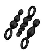 Dreierpack Stecker Satisfyer Schwarz