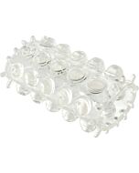 Superdehnbaren Abdeckung für strukturierte transparente Penis