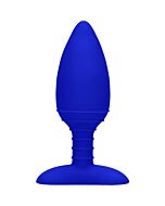 Heizung Anal Butt Plug - leuchtend blau