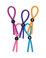 Funky verstellbaren Ring für Penis und Hoden (Display 25 Einheiten)