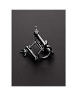 Vize-Griff Harnröhrenbahre gebürsteter Stahl