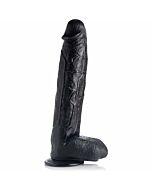 Raging Rhino - 33,02 cm venöser Penis - schwarz
