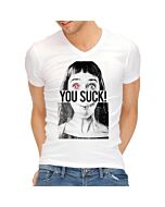 lustiges T-Shirt Sie saugen